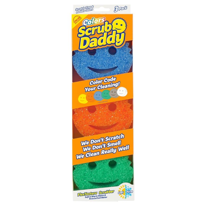 color-changing scrub daddy 3-pack