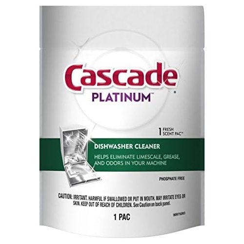 cascade dishwasher cleaning packs