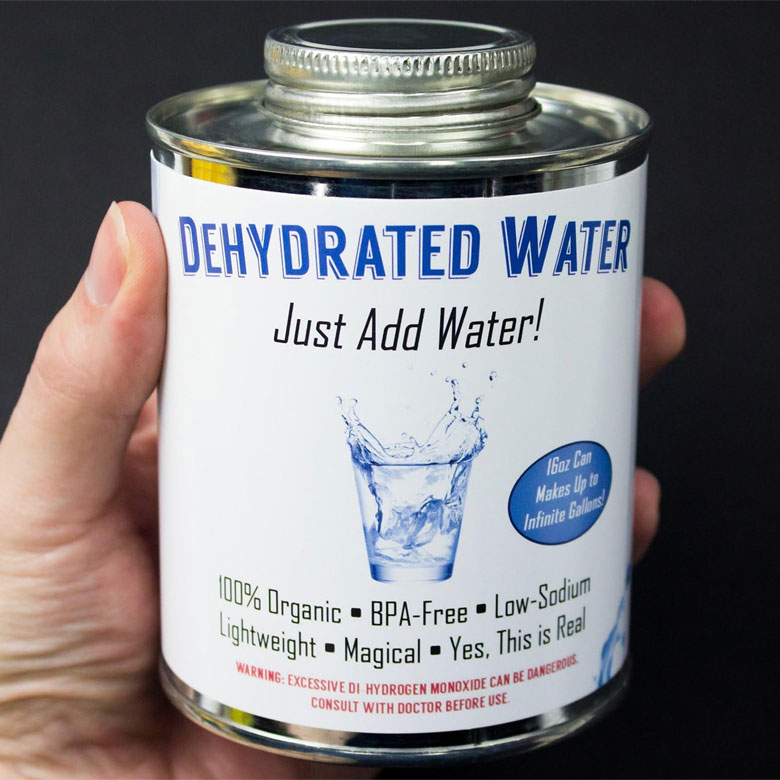 dehydrated water prank gift gag gift