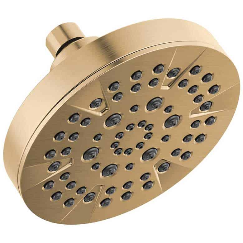 delta gold shower head