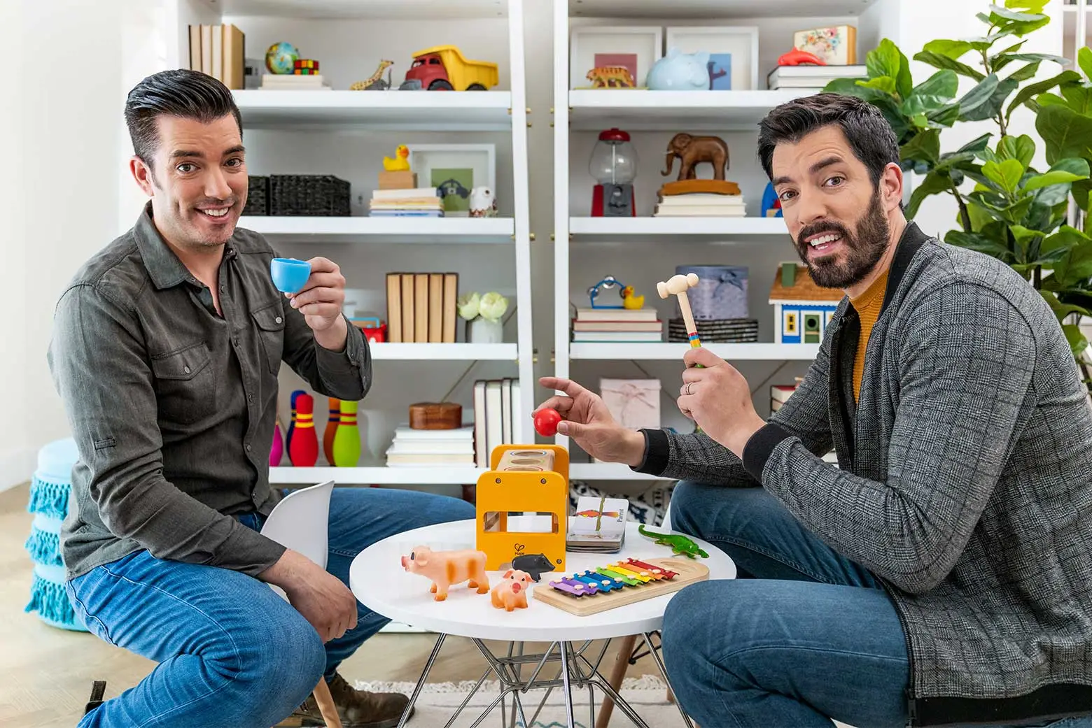 drew and jonathan scott, cleaning hacks for parents