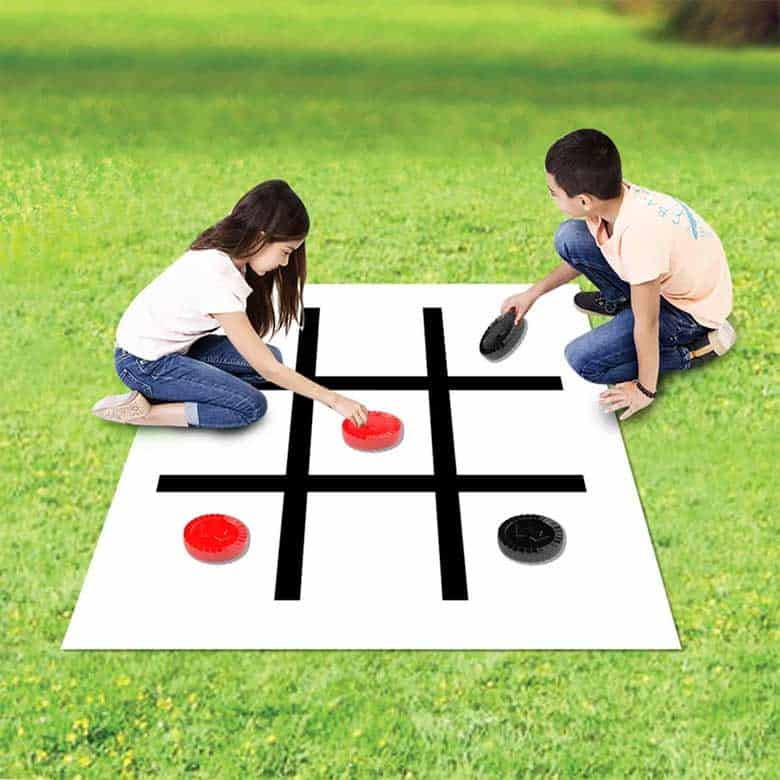 outdoor tic tac toe set