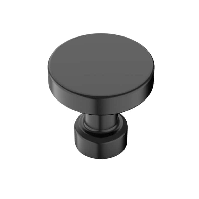 Matte Black Kitchen Cabinet Knobs