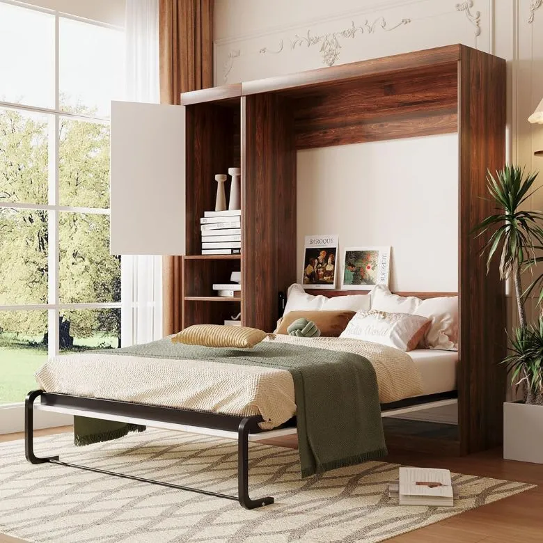 Merax Full Murphy Space-Saving Murphy Bed