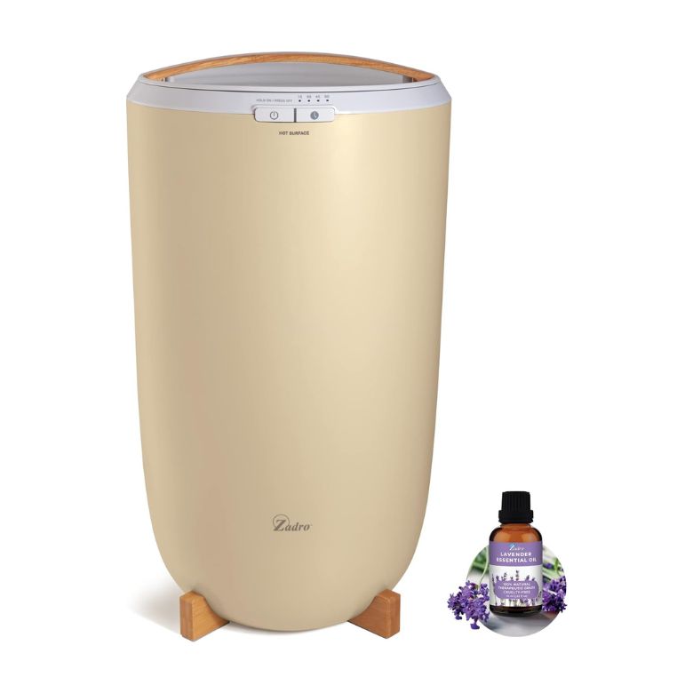 Aromatherapy Hot Towel Warmer with Lavender Essential Oil