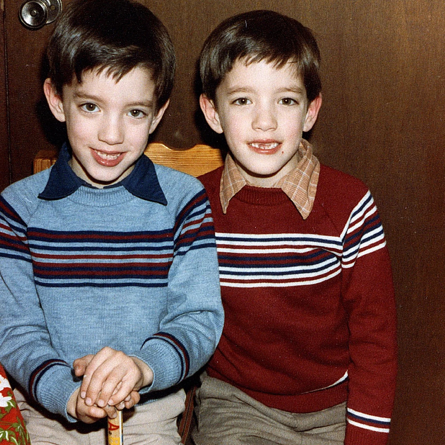 drew and jonathan scott, 6 years old