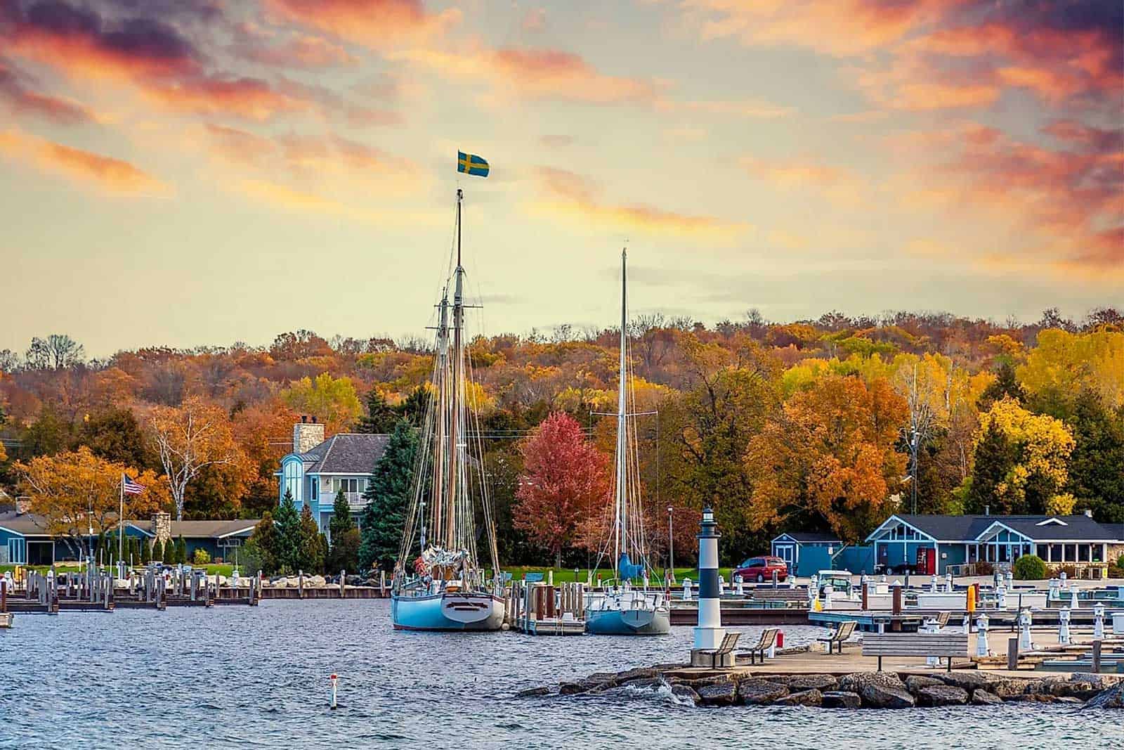 boating in door county, wisconsin