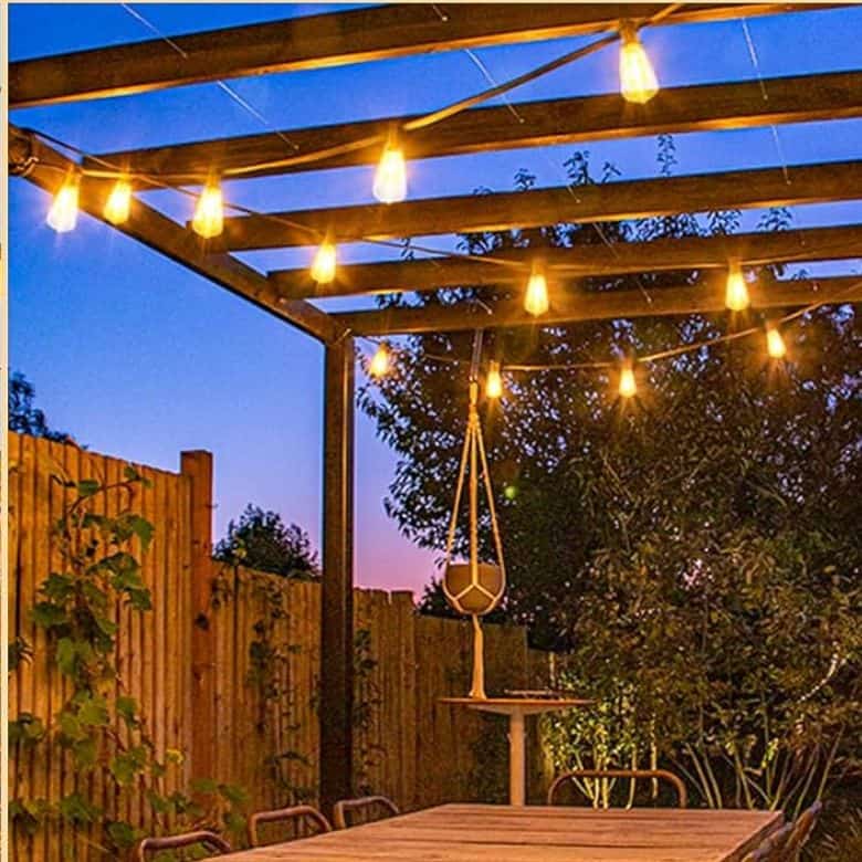 Remote controlled outdoor string lights hotsell
