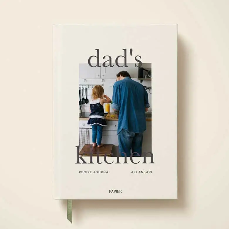 fathers day gifts dads recipe journal