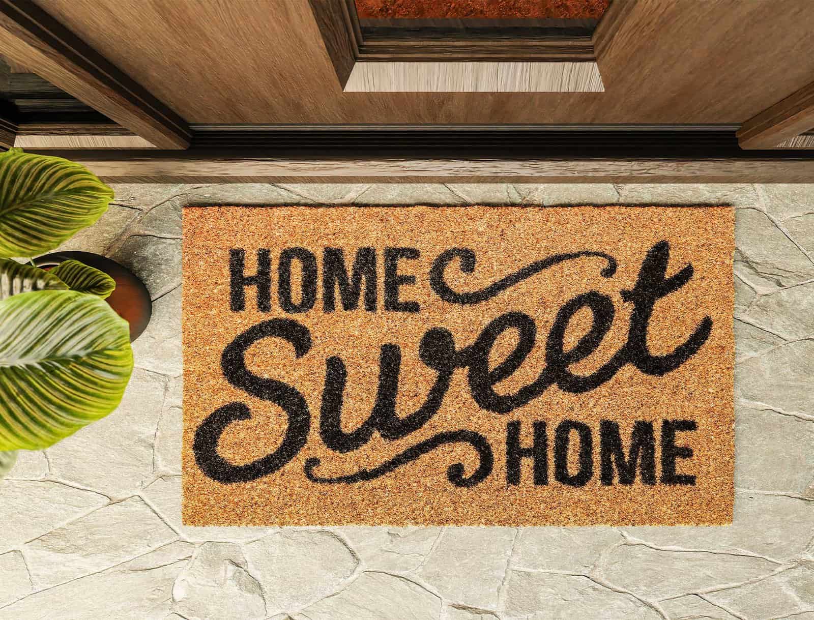 best custom doormat