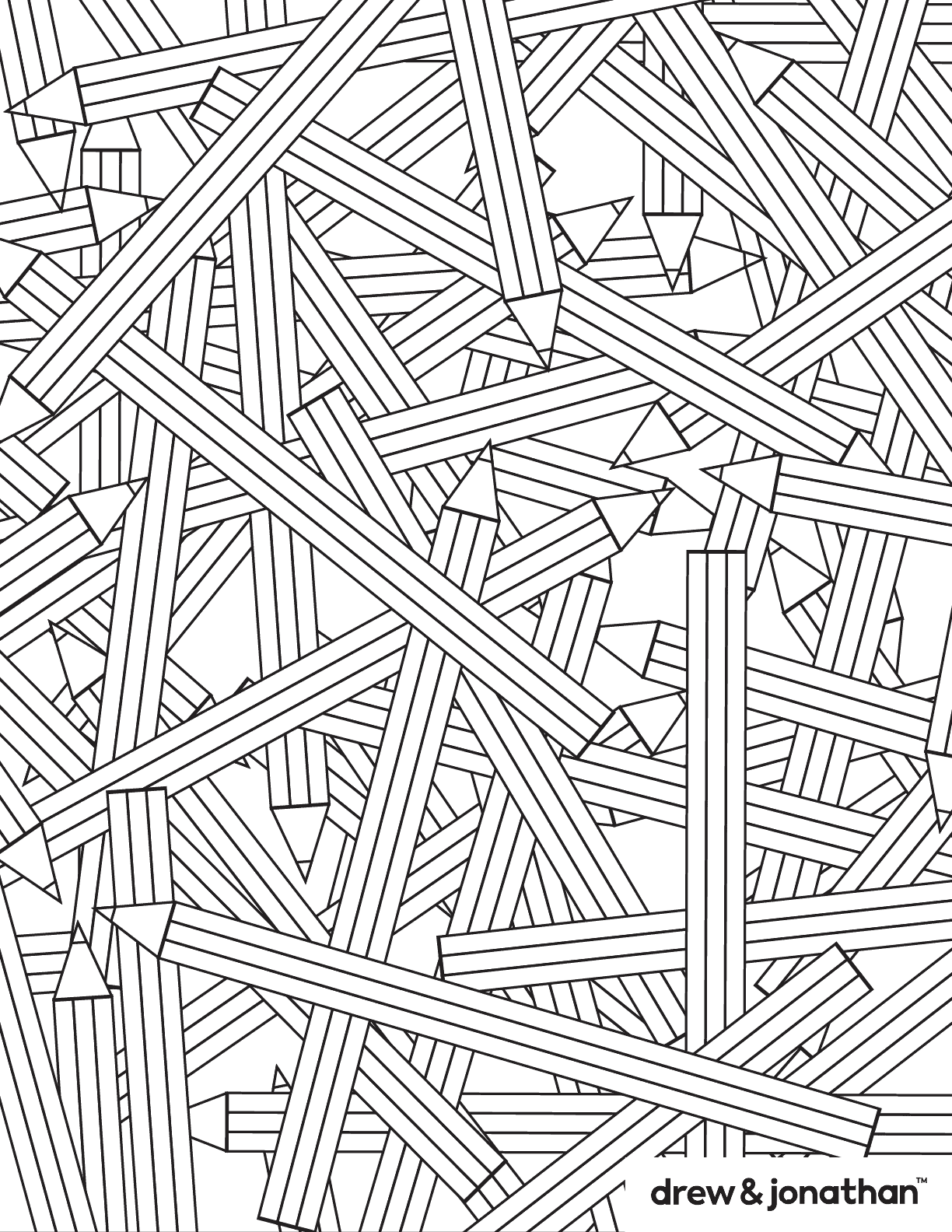 back to school coloring pages pencils