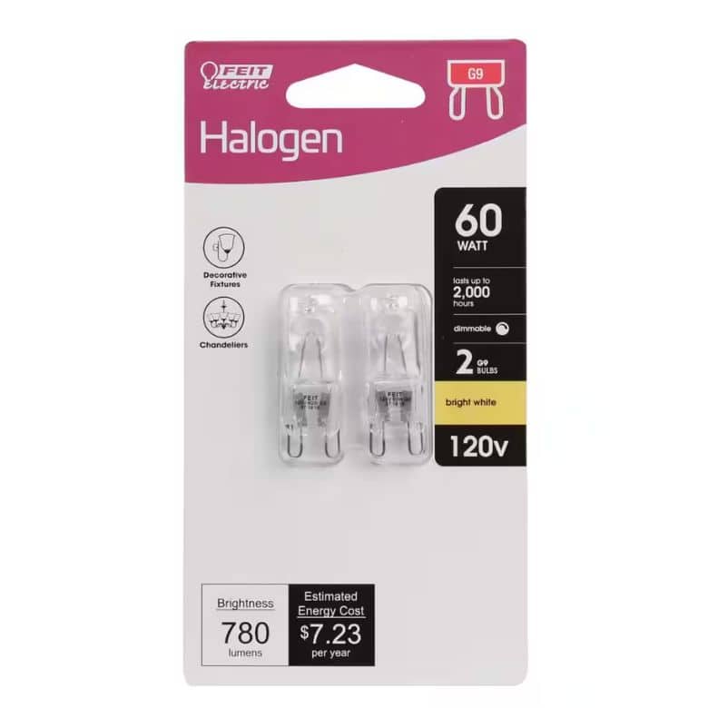 Feit Electric Decorative Halogen Light Bulbs Pack of 2 Drew Jonathan