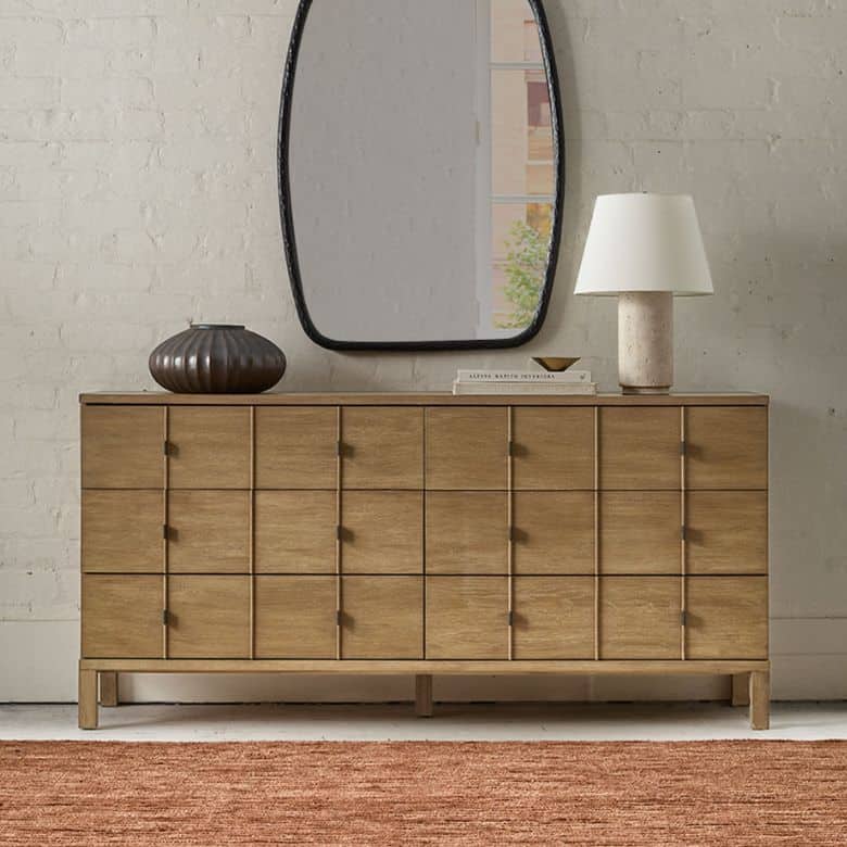 wooden dresser