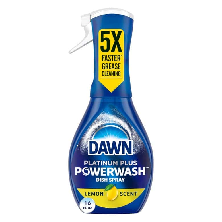 dawn powerwash dish soap spray