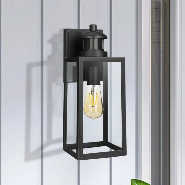 Aluminum Wall Light With Dusk to Dawn and Motion Sensor