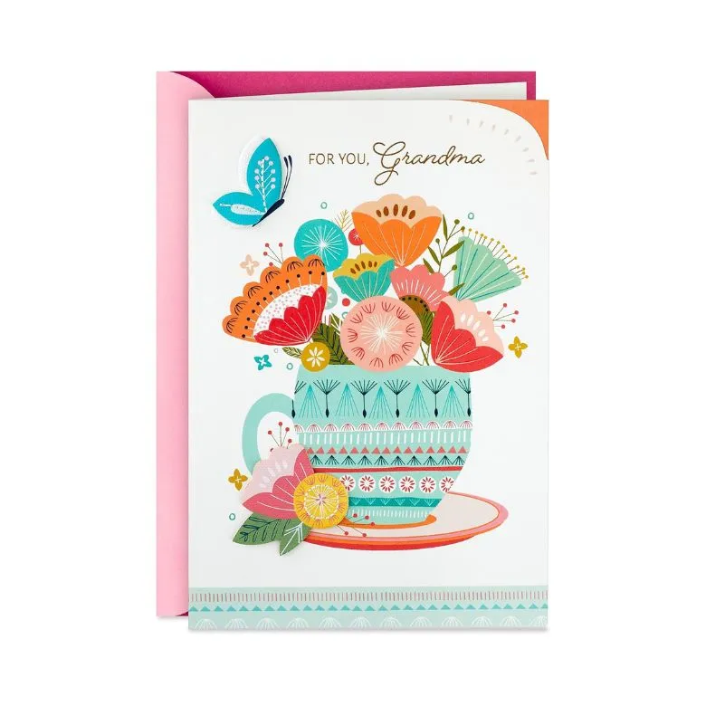 For You, Grandma mother's day card