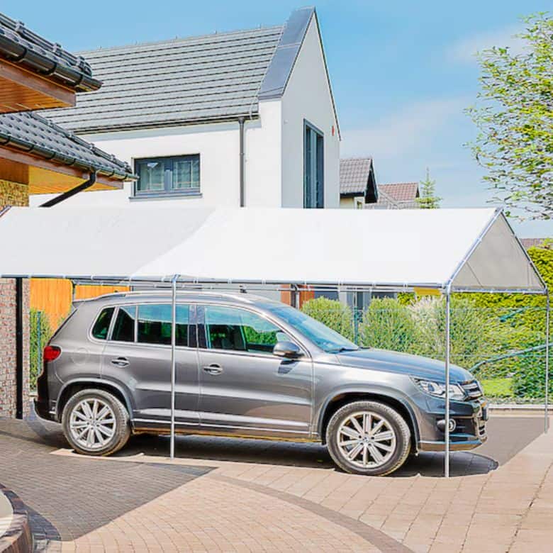 Metal Carport with Metal Roof
