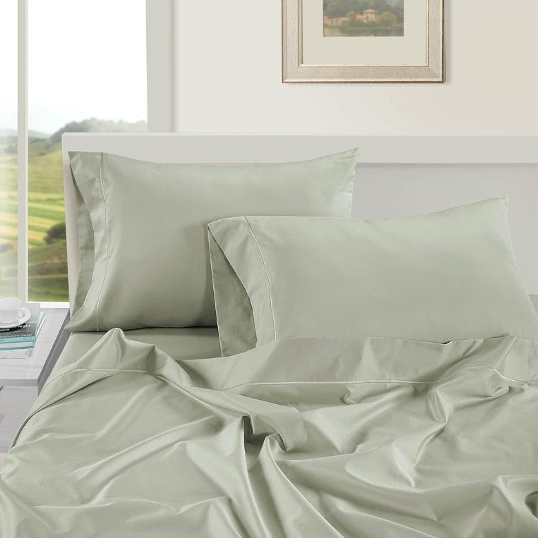 green egyptian cotton sheets
