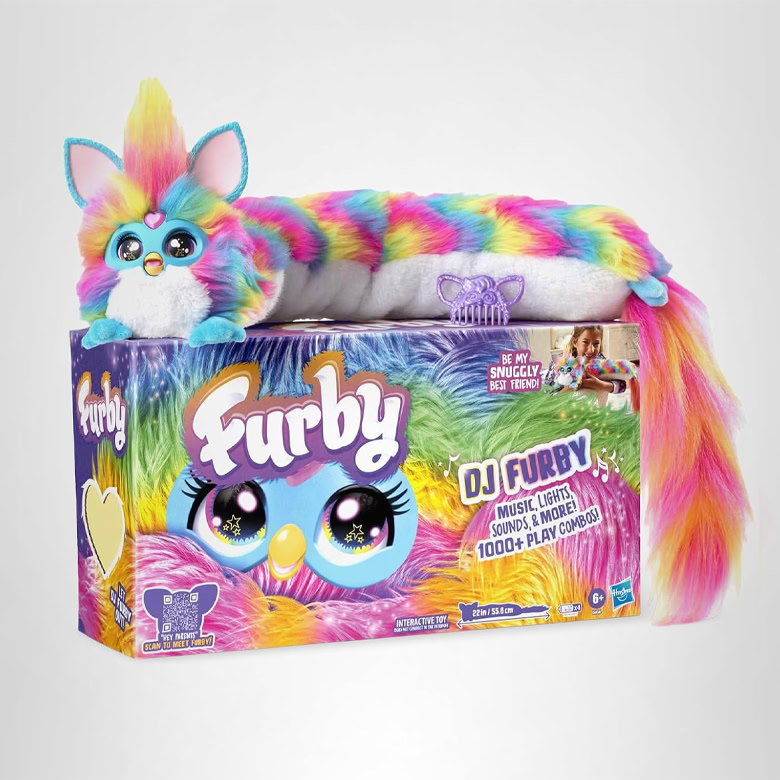 FURBY DJ Interactive Plush Toy with Music & Lights